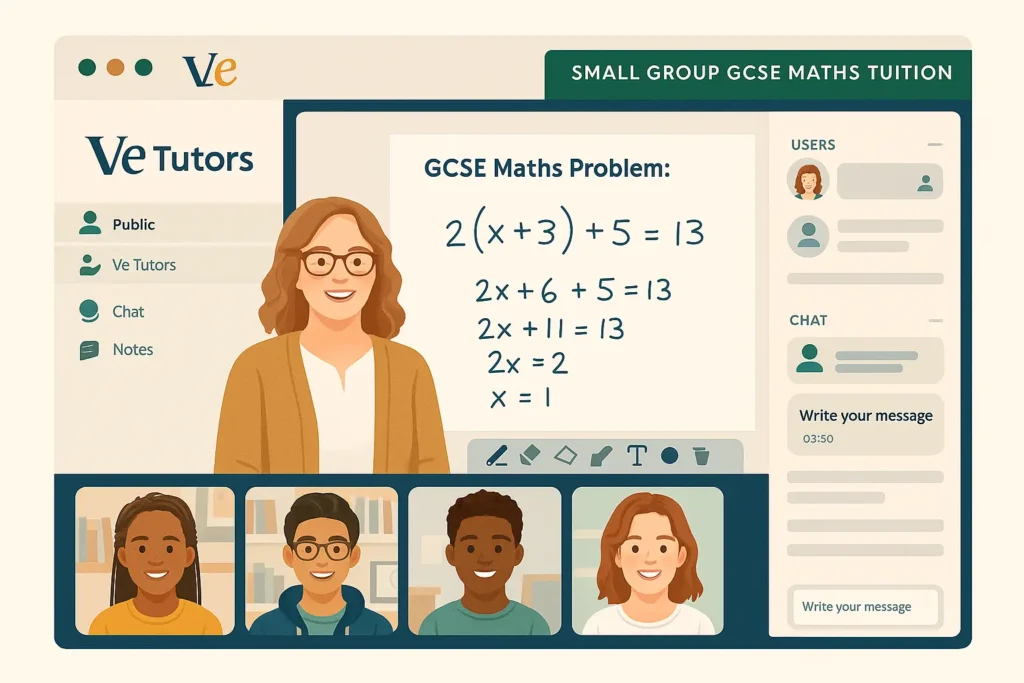 Small Group GCSE Maths Tuition – Affordable, Personalised & Proven 2 Online Small Group GCSE Maths Tuition – VLE Tutors